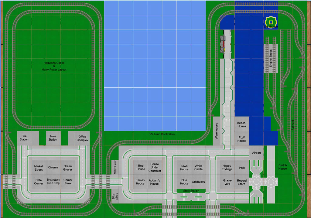 lego city track layouts